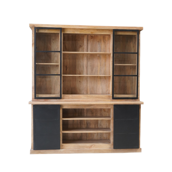 Vitrinekast Elvis 200cm