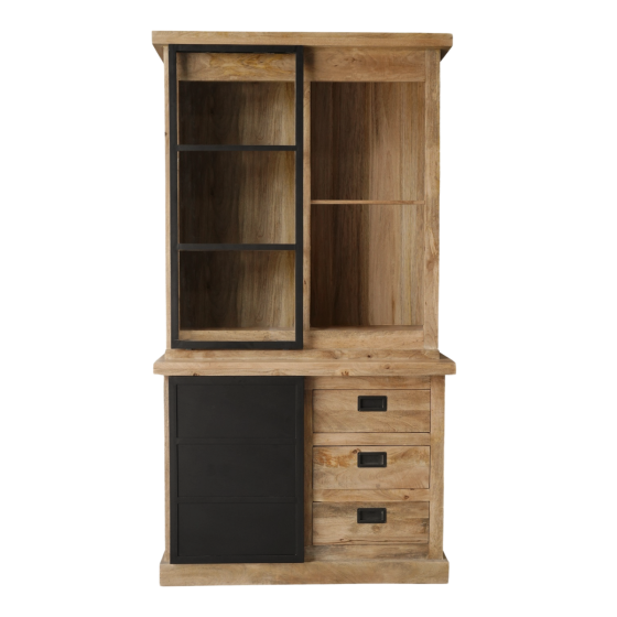 Vitrinekast Elvis 120cm