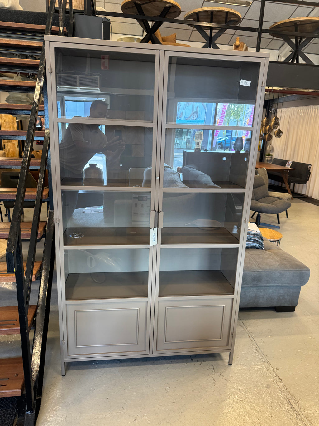 Woood Ronja xl kast militair brown showroommodel
