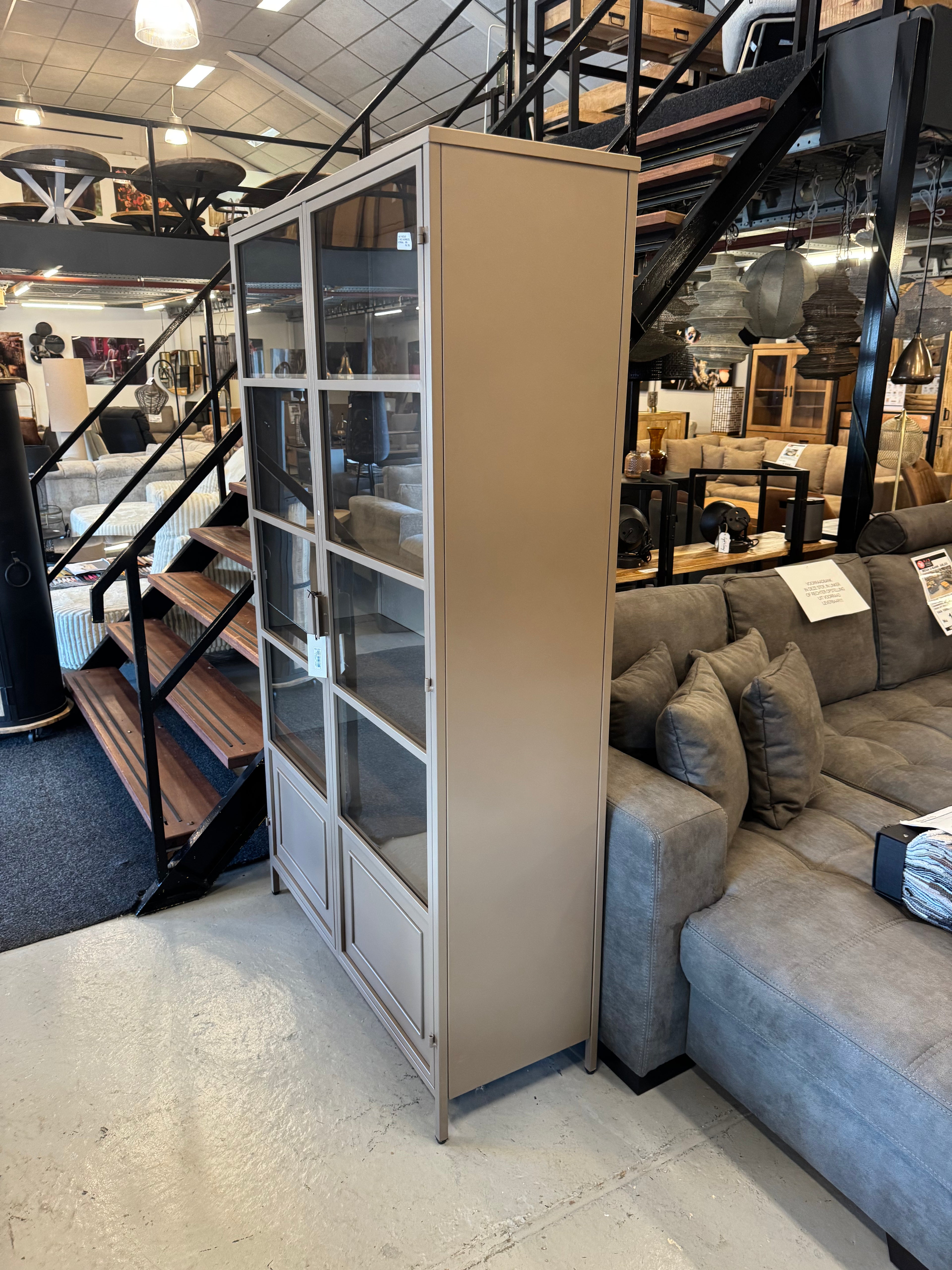 Woood Ronja xl kast militair brown showroommodel