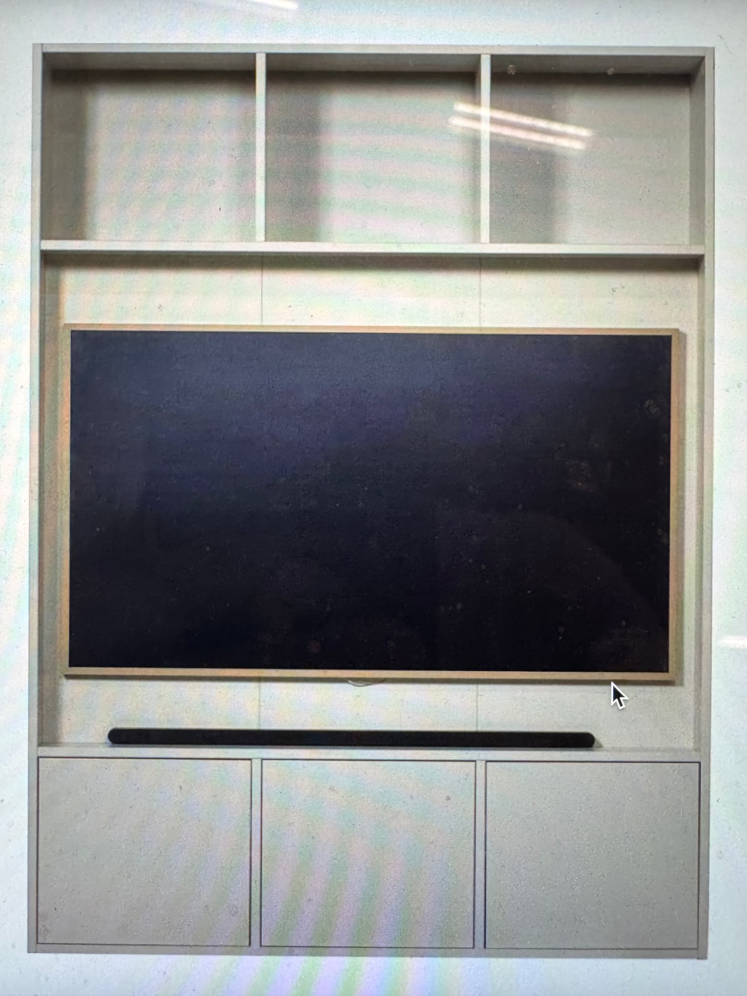 Woood Meggy tv opbergkast 160cm grenen dust