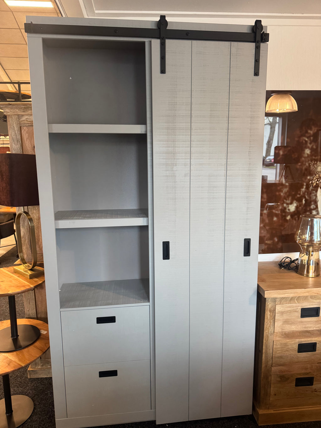 VT wonen kast Barn soap grey