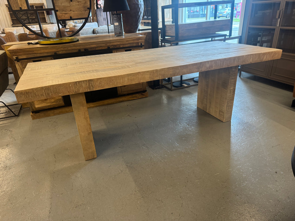Boomstamtafel mango hout 8cm dik