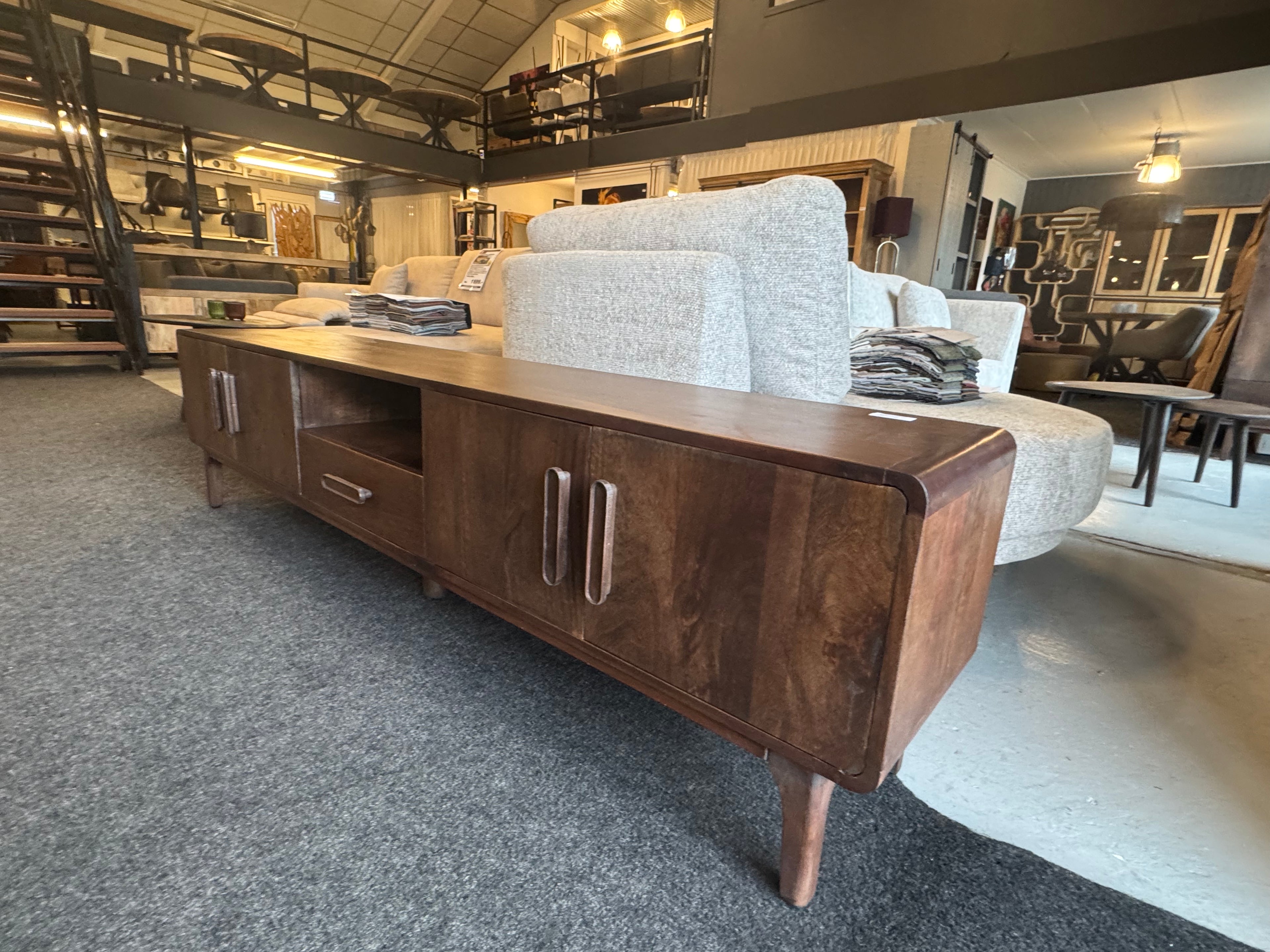 Liya trend tv meubel Woood 200cm
