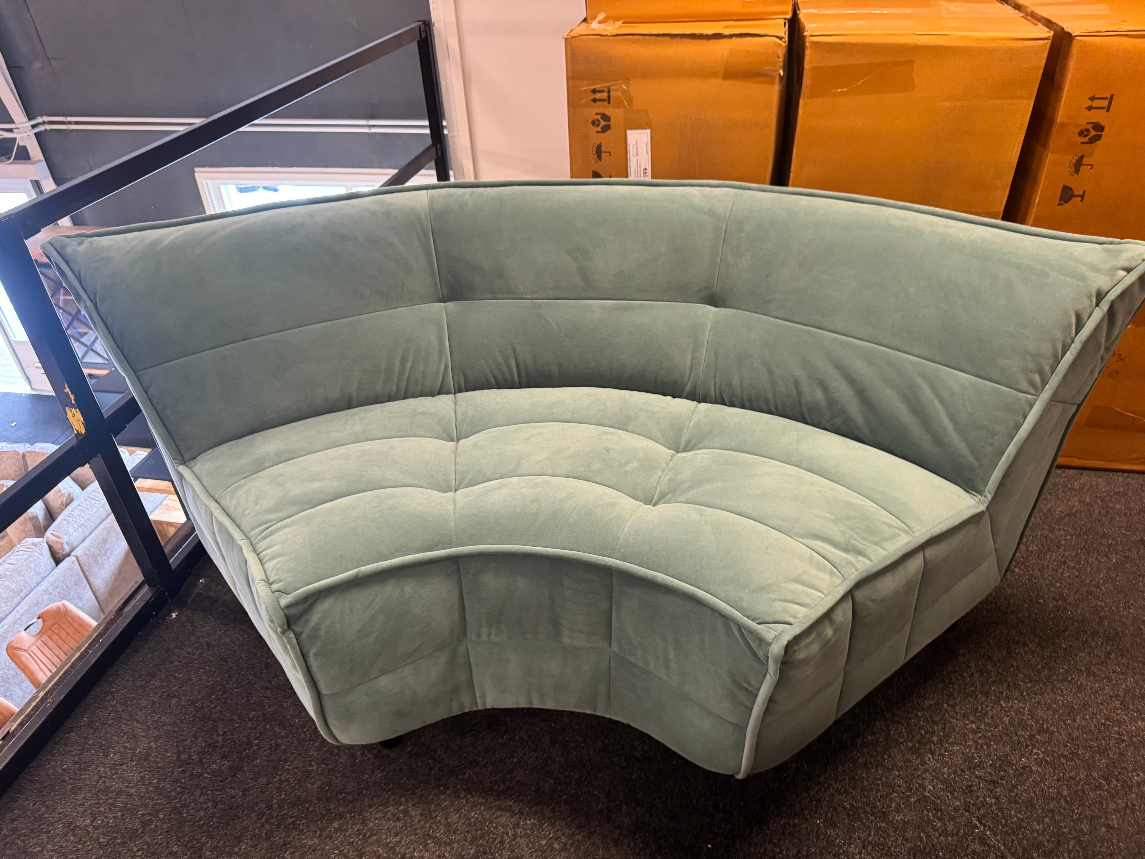 Eettafelbank voor een ronde eettafel 200cm breed