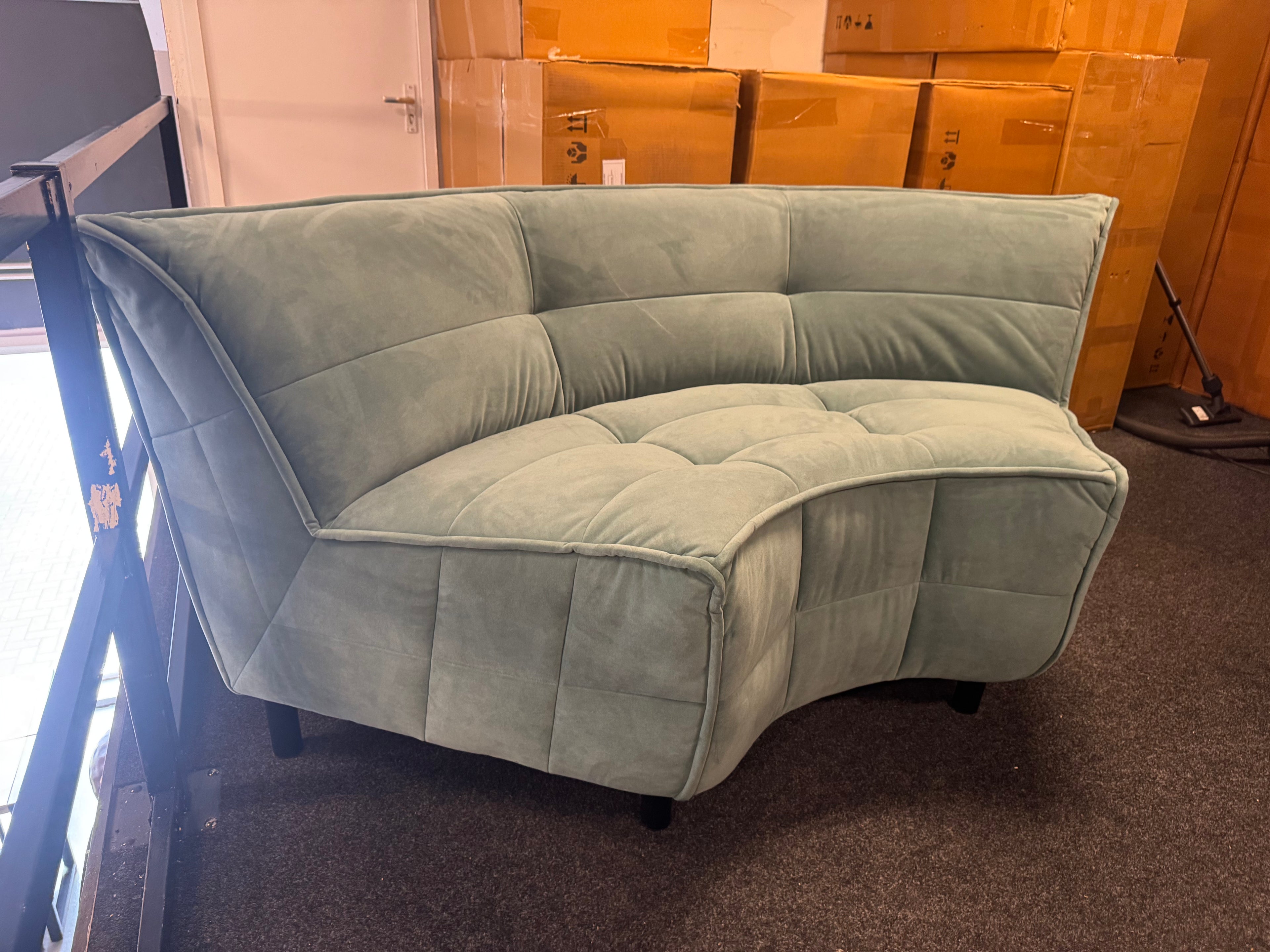 Eettafelbank voor een ronde eettafel 200cm breed