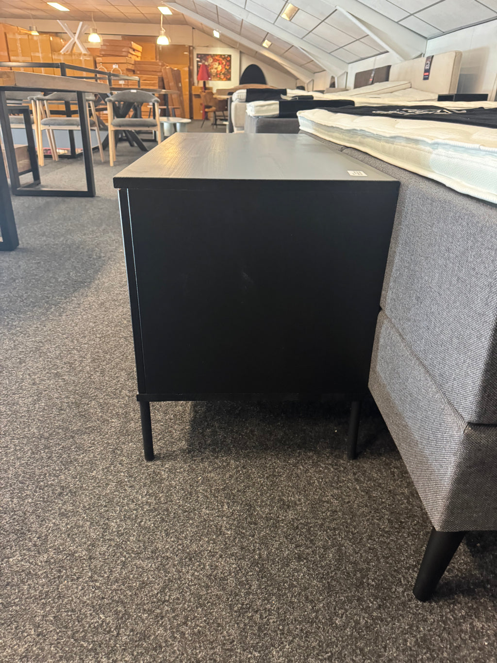 Woood new gravure TV meubel 100cm zwart