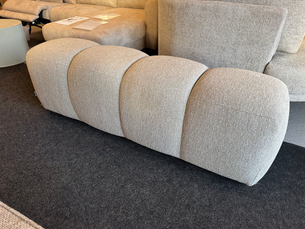 Mojo hocker / bank van Woood  beige melange