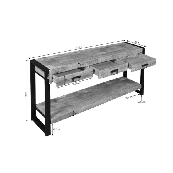 Sidetable Urban 150cm